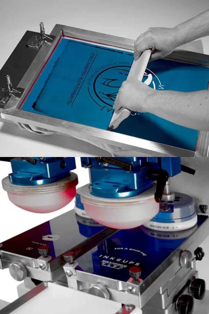 Processus de sérigraphie et tampographie pour marquage de pièces techniques