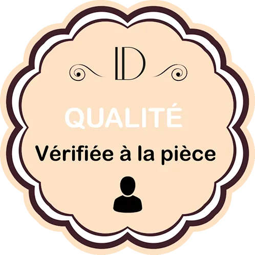 Qualité vérifiée à la pièce sur chaque produit marqué